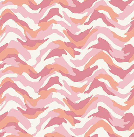 Brewster Home Fashions Brewster Brewster Kids HN002604 Pink Wallpaper