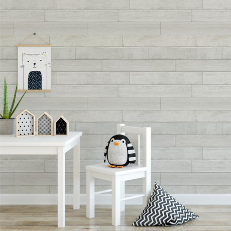 Brewster Home Fashions Brewster Brewster Kids HN002634 White Wallpaper