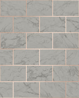 Brewster Home Fashions Crown CWV Stone Grey Wallpaper