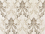 Brewster Home Fashions Brewster Via Della Seta M5609 Taupe Wallpaper