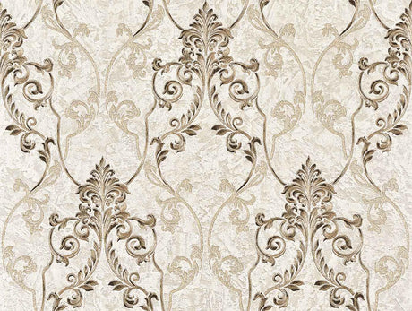 Brewster Home Fashions Brewster Via Della Seta M5609 Taupe Wallpaper