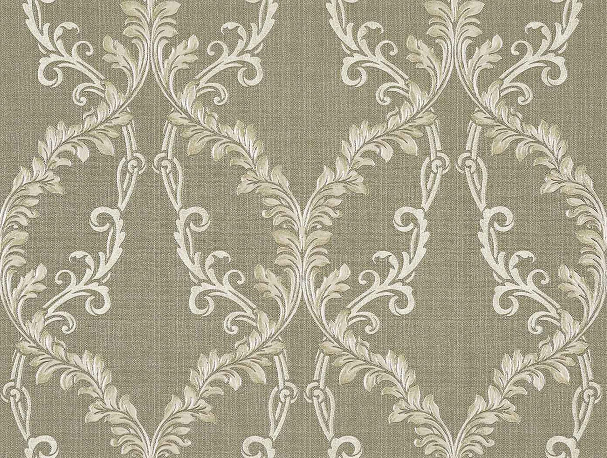 Brewster Home Fashions Brewster Via Della Seta M5638 Gold Wallpaper