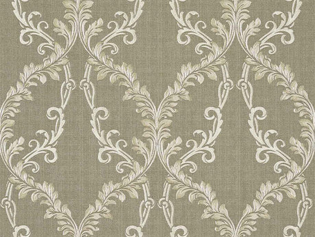 Brewster Home Fashions Brewster Via Della Seta M5638 Gold Wallpaper