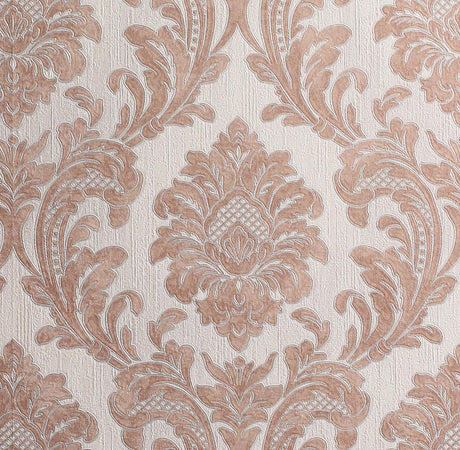 Brewster Home Fashions Fine Decor Medley Milano Copper Wallpaper