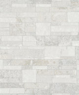 Brewster Home Fashions Marburg Marburg Brick White Wallpaper