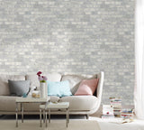 Brewster Home Fashions Marburg Marburg Stone Off-White Wallpaper