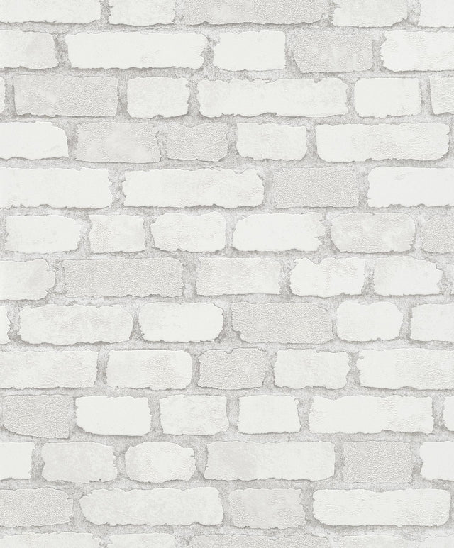 Brewster Home Fashions Marburg Marburg Stone White Wallpaper