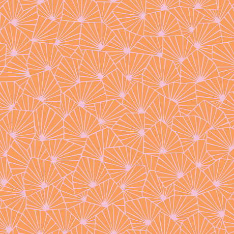 Brewster Home Fashions Wall Vision Wonderland WV1468 Orange Wallpaper