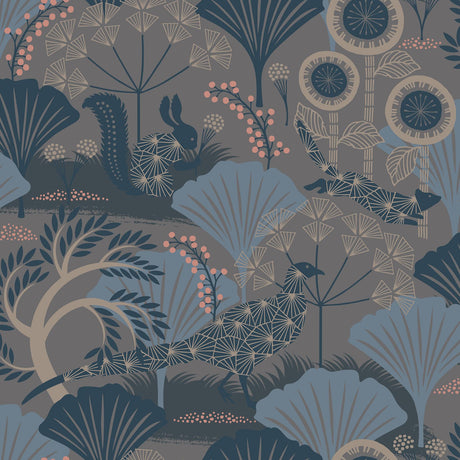 Brewster Home Fashions Wall Vision Wonderland WV1470 Grey Wallpaper