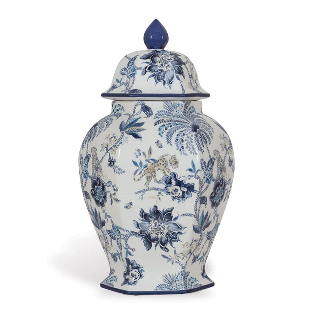 Williamsburg Braganza Blue Jar Medium