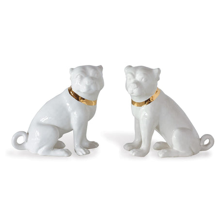 Madcap Cottage Décor Cecil Cream Pug Pair