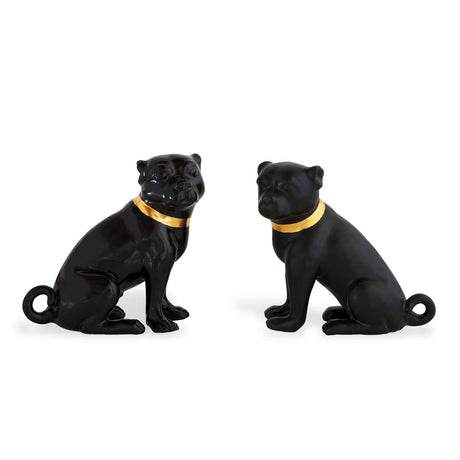 Madcap Cottage Décor Cecil Black Pug Pair