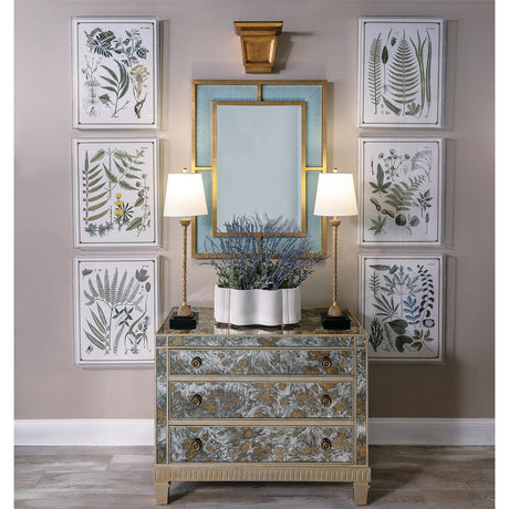 Madcap Cottage Décor Delfern Gold Buffet (Set of 2)