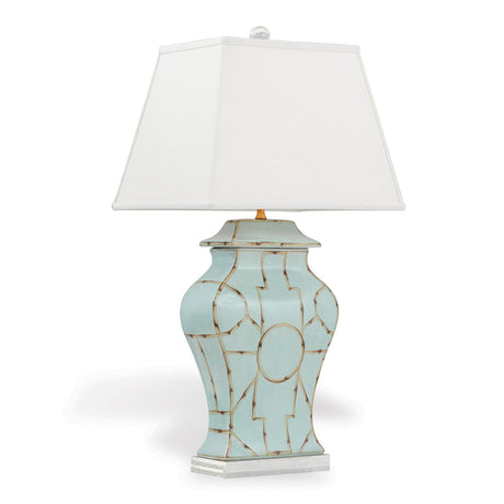 Scalamandre Maison Baldwin Blue Lamp
