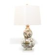 Scalamandre Maison Chinoise Exotique Lamp - Ivory Lizard Shade