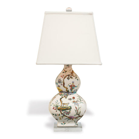 Scalamandre Maison Chinoise Exotique Lamp - Square Shade