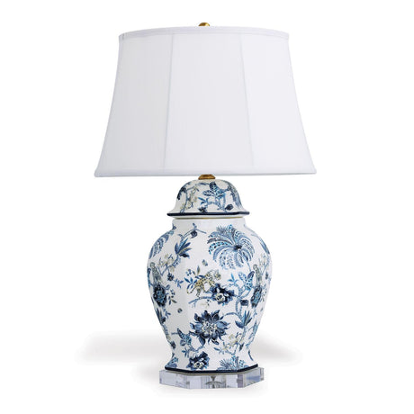 Williamsburg Braganza Blue Hex Lamp