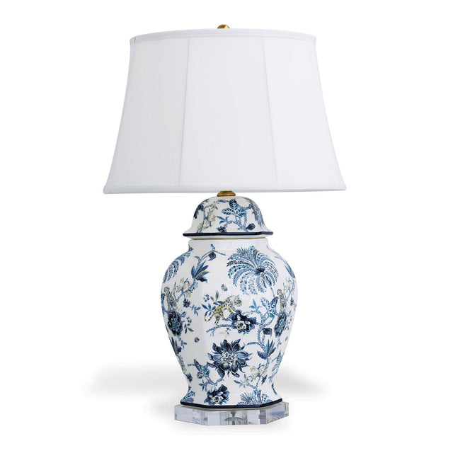 Williamsburg Braganza Blue Hex Lamp