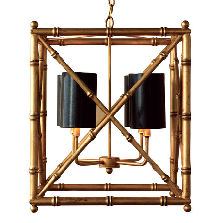 Scalamandre Maison Baldwin Gold Chandelier