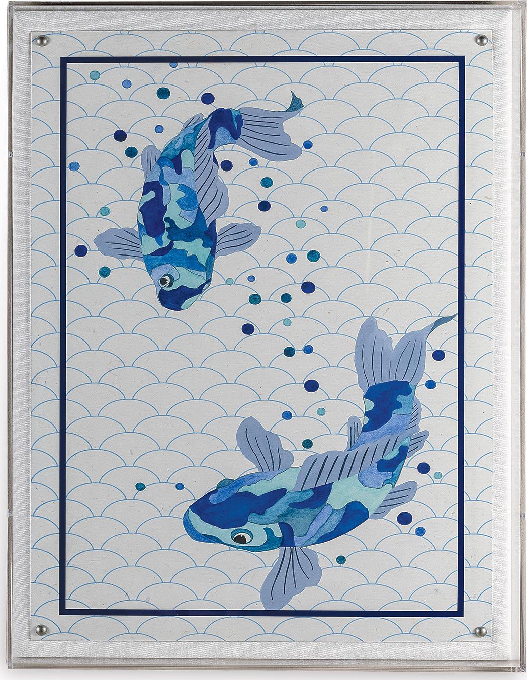 Port 68 Blue Koi II