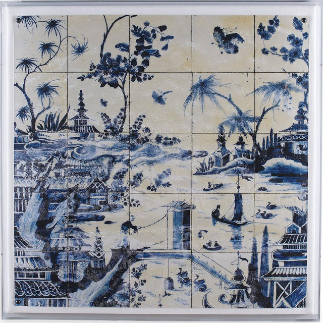 Port 68 Delft Tile I