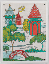 Port 68 Pagoda Landscape I