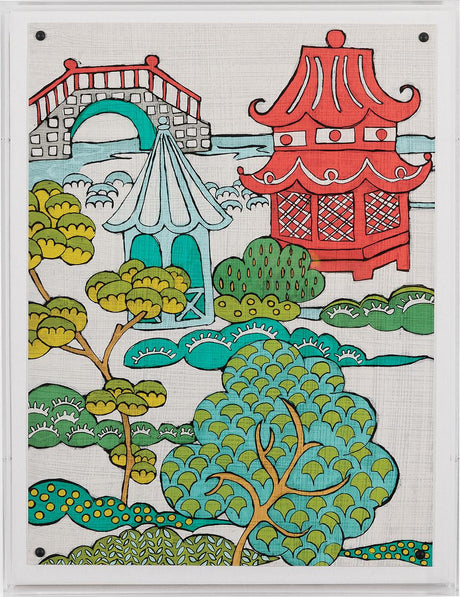 Port 68 Pagoda Landscape II