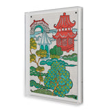 Port 68 Pagoda Landscape II