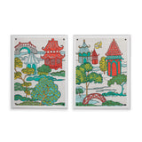 Port 68 Pagoda Landscape II