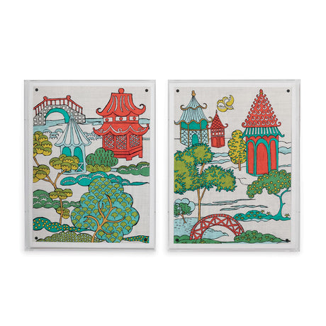 Port 68 Pagoda Landscape II