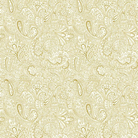 Galerie 11301 Paisley Trellis Gold Wallpaper