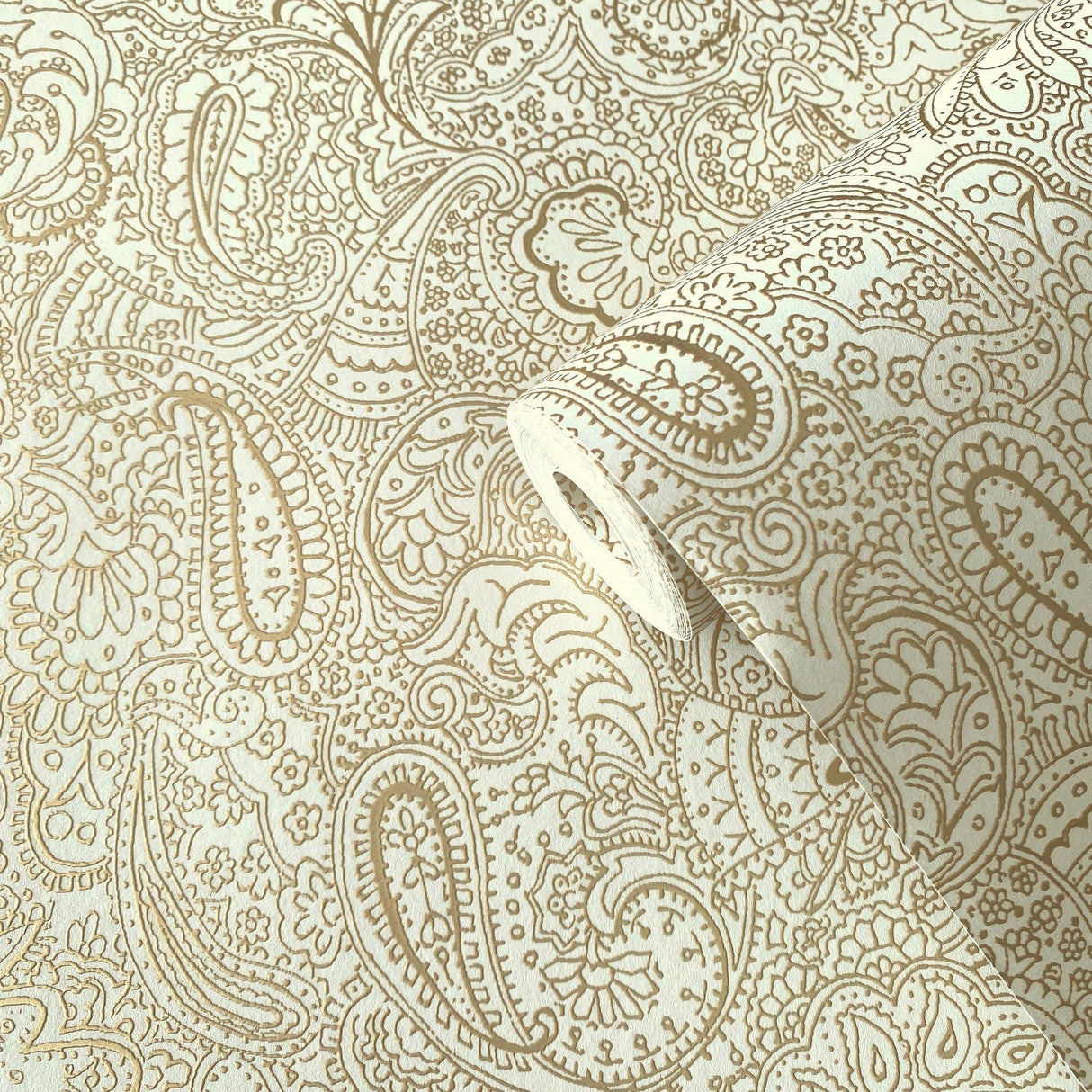Galerie 11301 Elegance Paisley Trellis Gold Wallpaper 11301 Gold Wallpaper