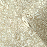 Galerie 11301 Elegance Paisley Trellis Gold Wallpaper 11301 Gold Wallpaper