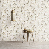 Galerie 11501 Elegance Leaf Impression Rose Gold Wallpaper 11501 Rose Gold Wallpaper
