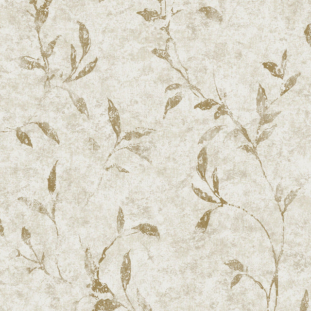Galerie 11501 Elegance Leaf Impression Rose Gold Wallpaper 11501 Rose Gold Wallpaper
