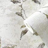 Galerie 11501 Elegance Leaf Impression Rose Gold Wallpaper 11501 Rose Gold Wallpaper