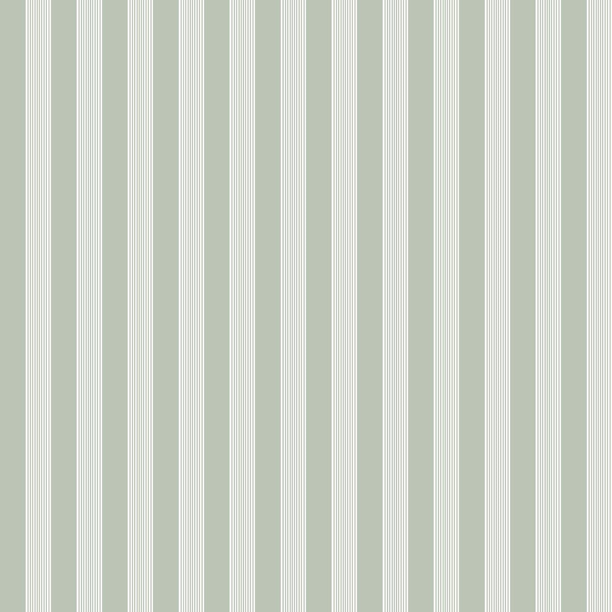 Galerie 12385 Little Explorers 2 Stripe Green Wallpaper 12385 Green Wallpaper