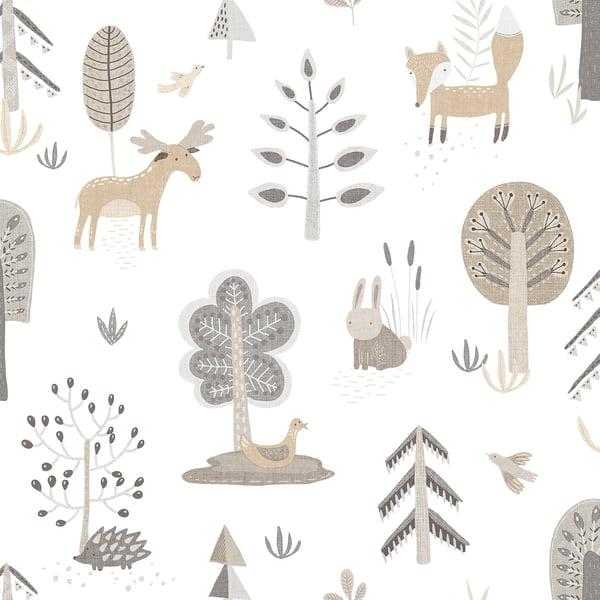 Galerie 14801 Kids Silver Grey Wallpaper
