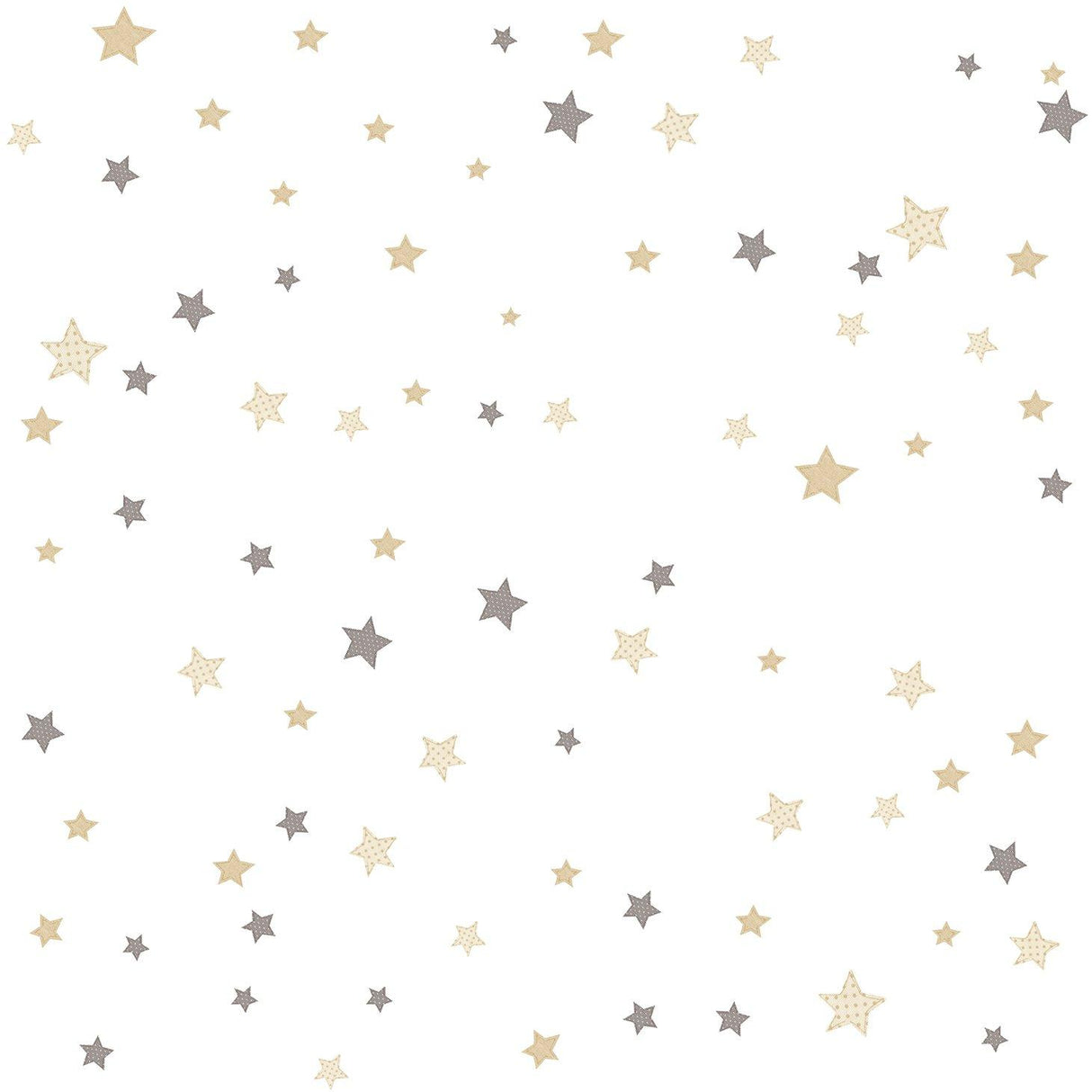 Galerie 14826 Little Explorers 2 Star Silver Grey Wallpaper 14826 Silver Grey Wallpaper