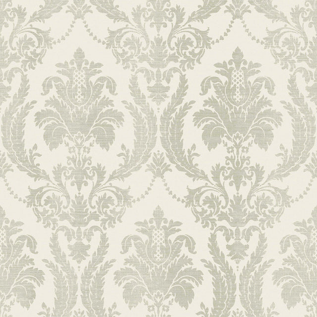 Galerie 28805 Italian Style Damasco Thema Green Wallpaper 28805 Green Wallpaper