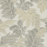 Galerie 28817 PALMA THEMA Silver Grey Wallpaper