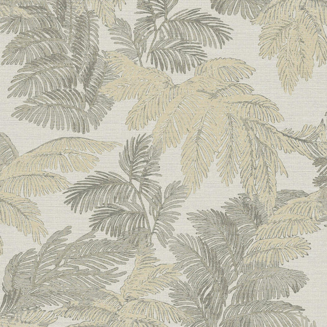 Galerie 28817 Italian Style Palma Silver Grey Wallpaper 28817 Silver Grey Wallpaper
