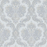 Galerie 28826 Italian Style Damasco Cairo Blue Wallpaper 28826 Blue Wallpaper