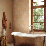 Galerie 45755 The Bricks And More Marble optic Beige Wallpaper 45755 Beige Wallpaper