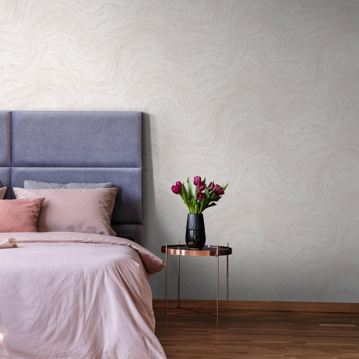 Galerie 45756 The Bricks And More Marble optic Silver Grey Wallpaper 45756 Silver Grey Wallpaper