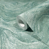 Galerie 45759 The Bricks And More Marble optic Green Wallpaper 45759 Green Wallpaper
