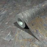 Galerie 45764 The Bricks And More Tile optic Silver Grey Wallpaper 45764 Silver Grey Wallpaper