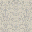 Galerie 95507 Toscano Damask Silver Grey Wallpaper