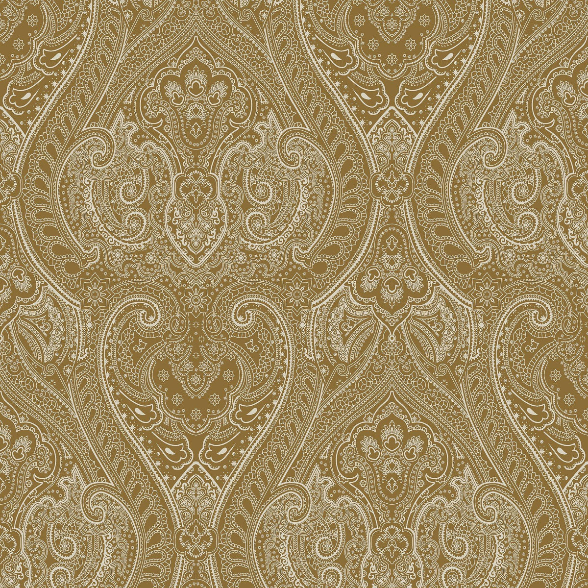 Galerie AM22002-1 Zen Lace Gold Wallpaper AM22002-1 Gold Wallpaper