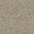 Galerie AM22002-2 Zen Lace Bronze Brown Wallpaper AM22002-2 Bronze Brown Wallpaper